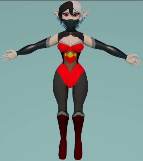 First Oc created in 3D