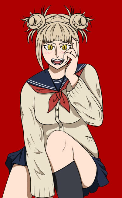 "Toga Himiko" (Reto de 1 Dibujo por día)